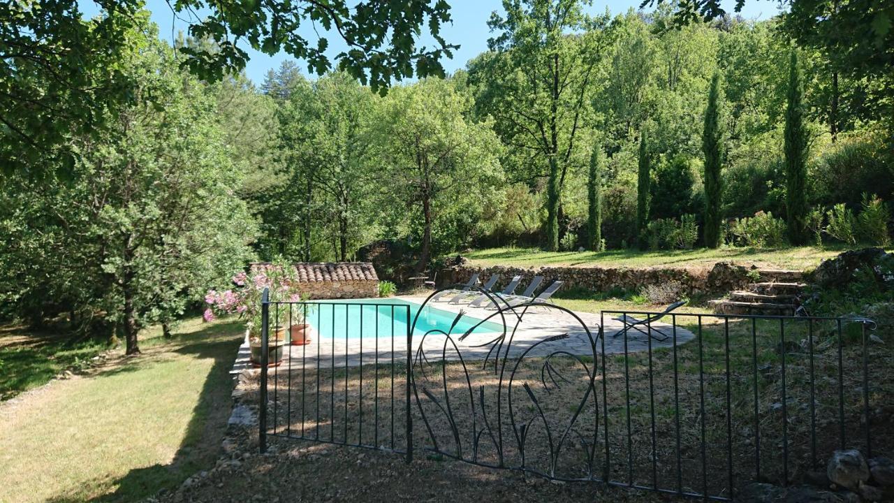 Gîte en Cévennes du sud, bergerie restaurée, 2 à 4 personnes, piscine, vue exceptionnelle, authenticité et confort Saint-Laurent-le-Minier Extérieur photo